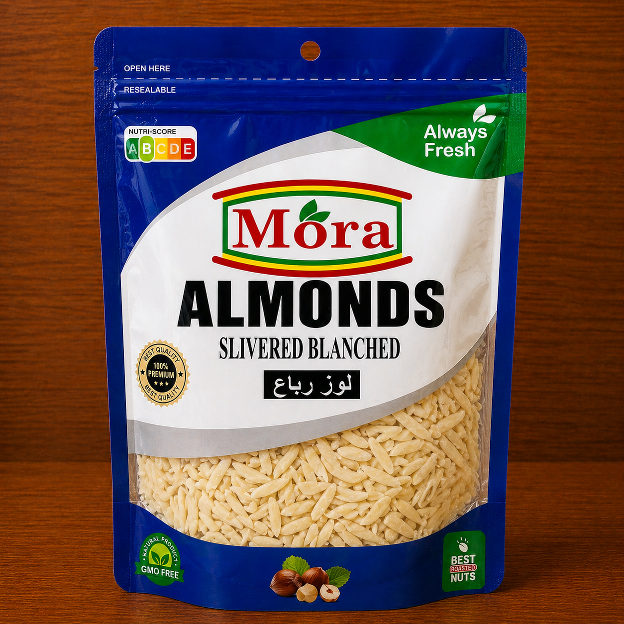 RAW ALMONDS - SLIVERED BLANCHED