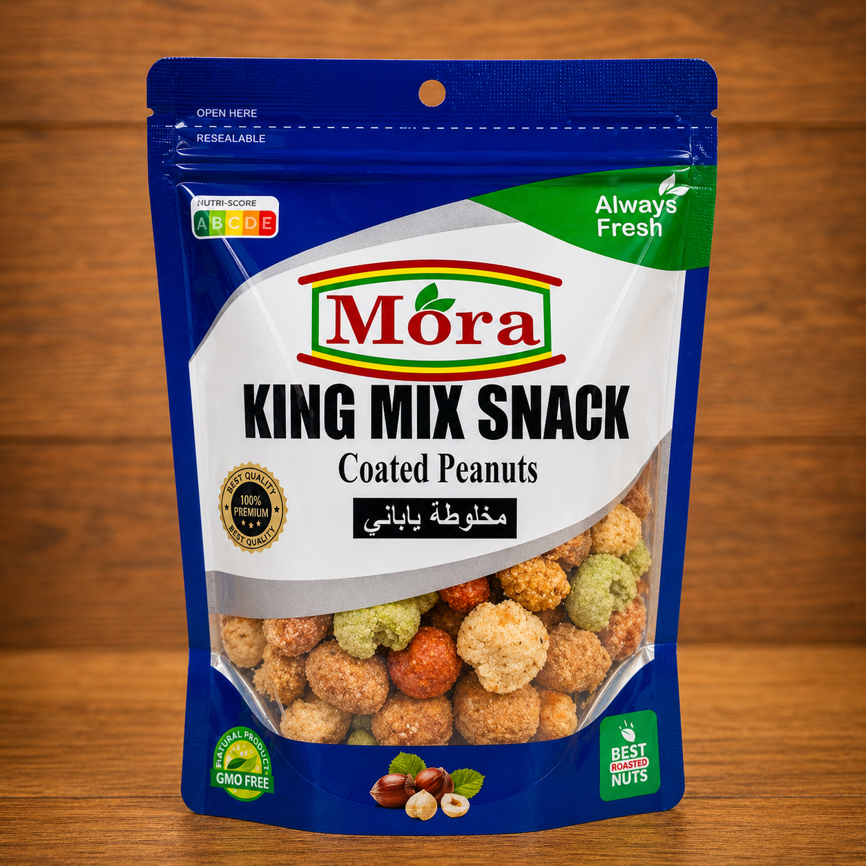 KING MIX SNACK - COATED PEANUTS