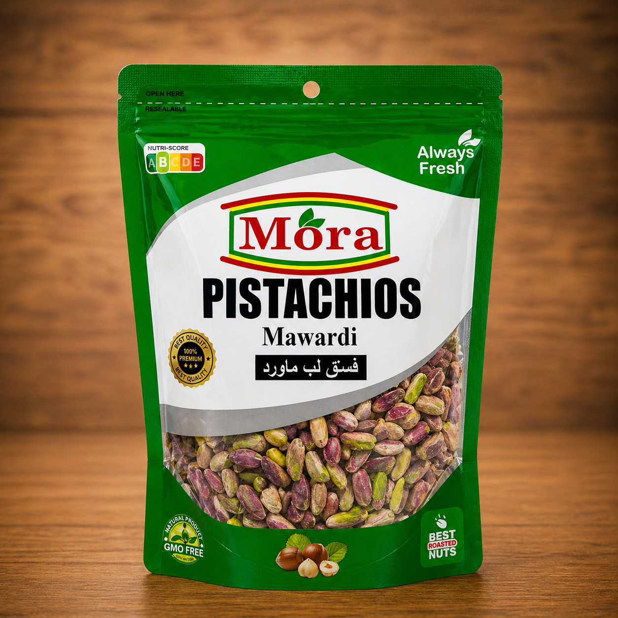 RAW PISTACHIOS KERNELS - MAWARDI
