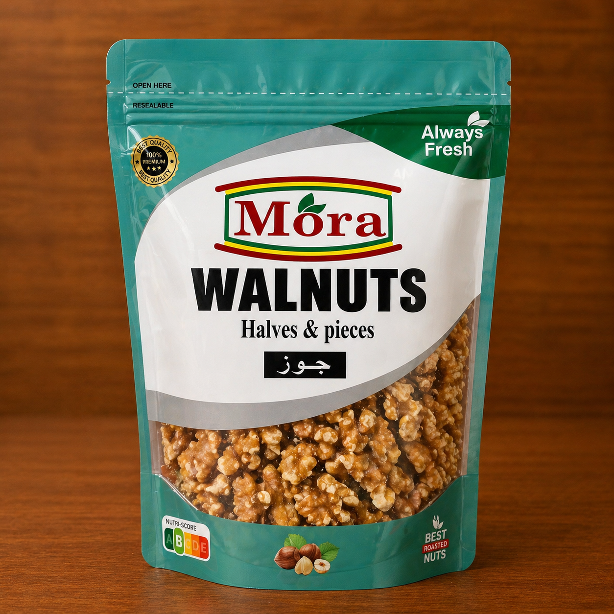 WALNUTS HALVES & PIECES