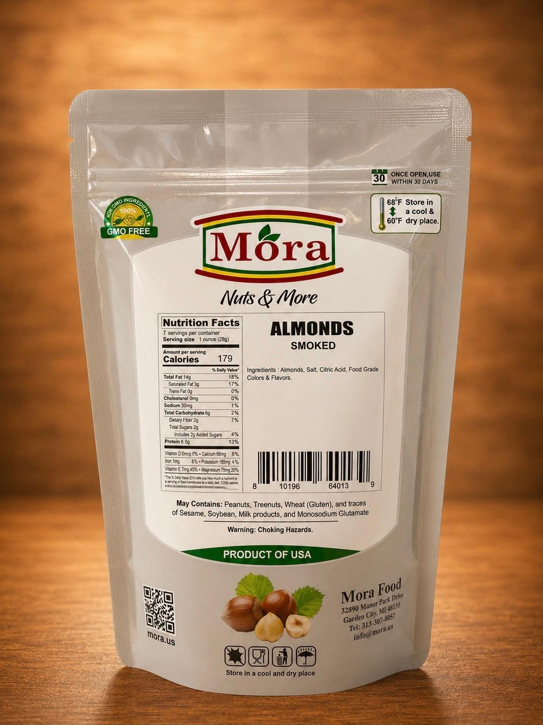 Almonds Smoked