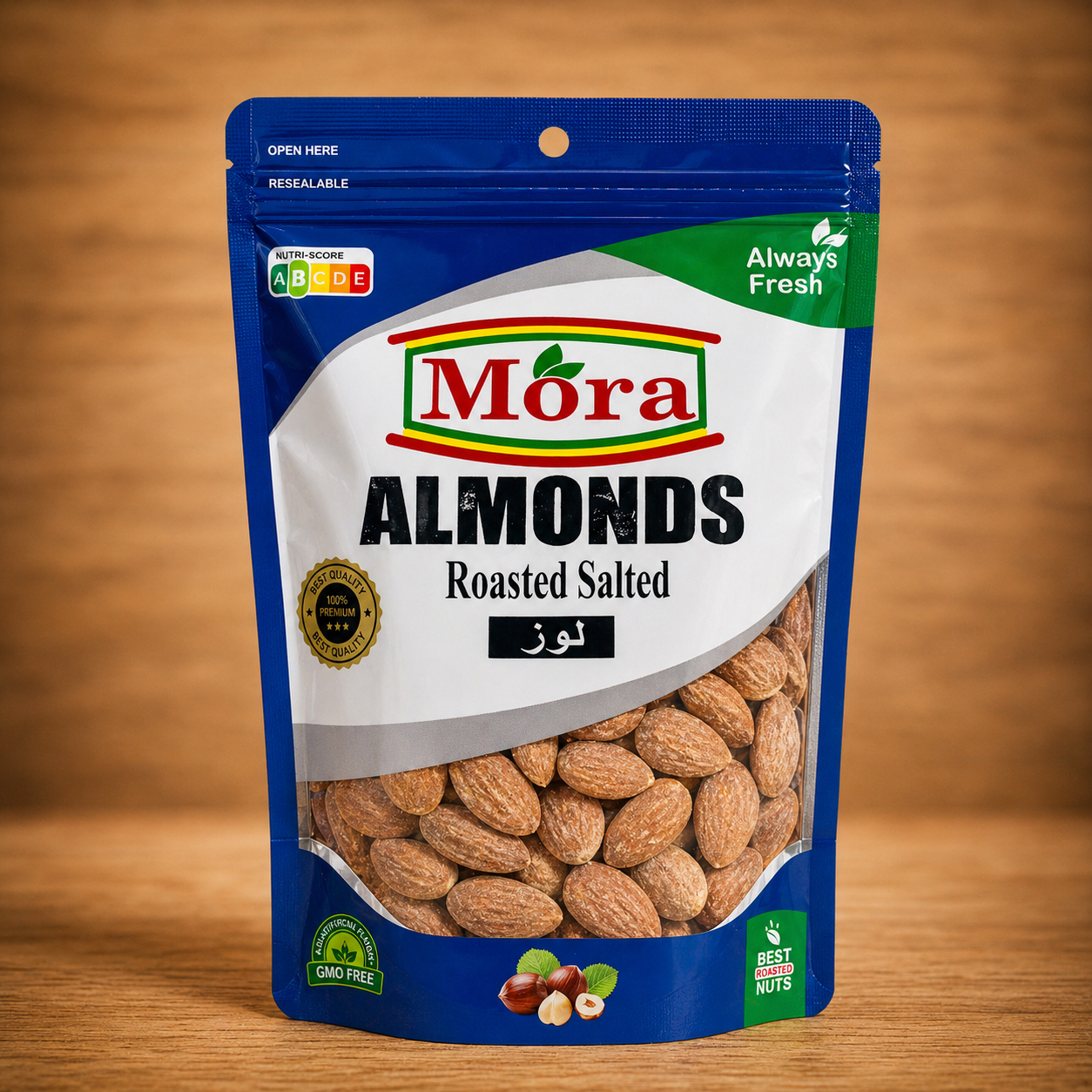 ALMONDS - ROASTED SALTED