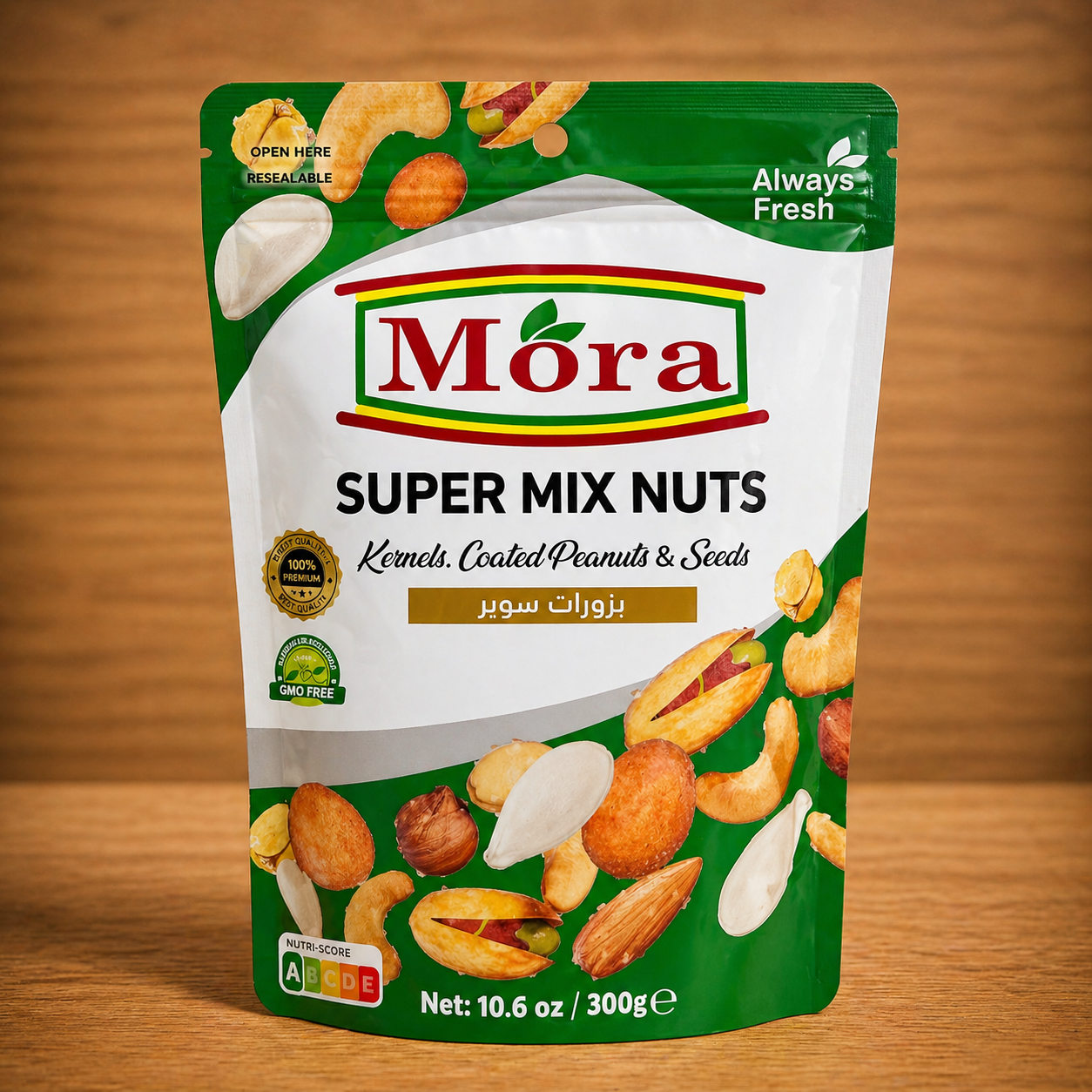 SUPER MIX NUTS  - KERNELS,COATED PEANUTS & SEEDS